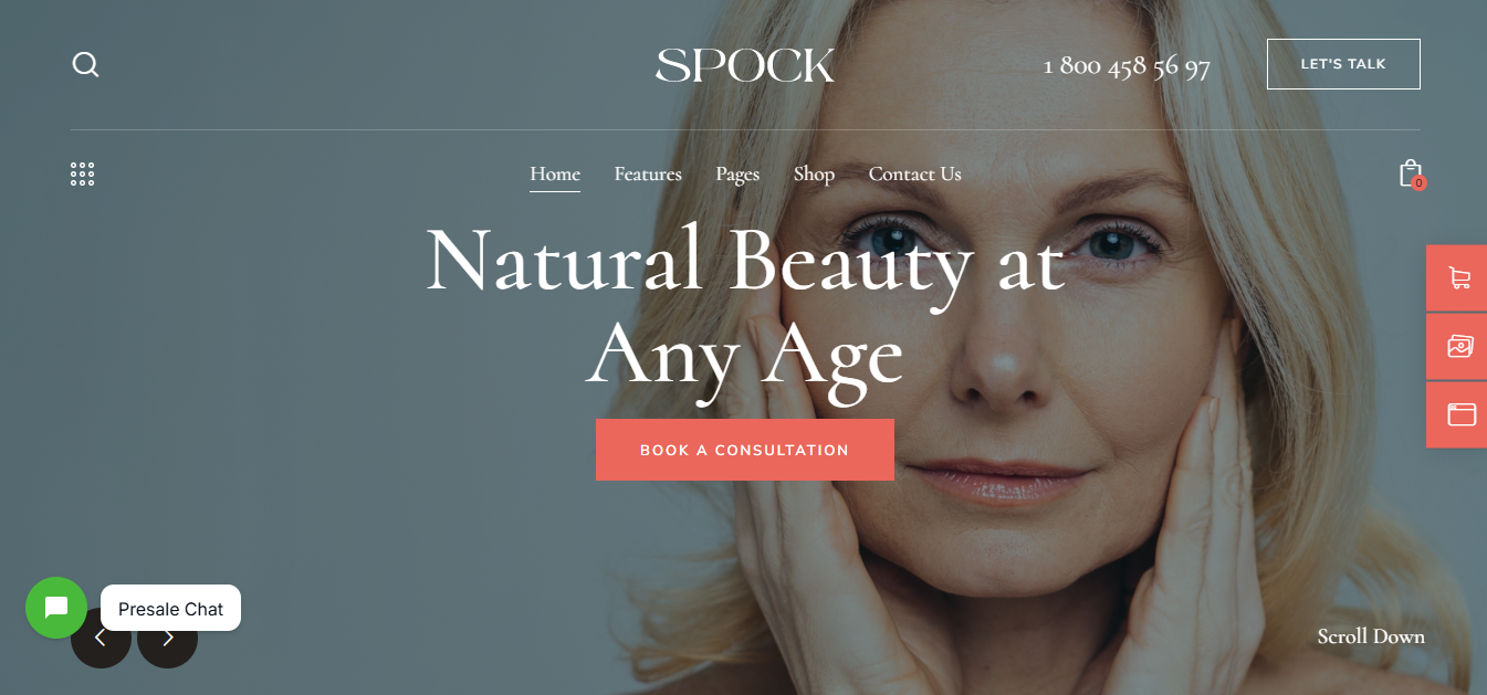 Beauty & Wellness Demo Designs