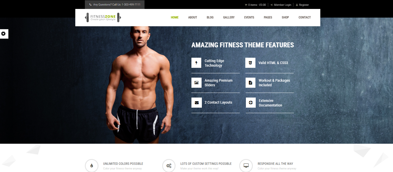 Fitness Demo Designs
