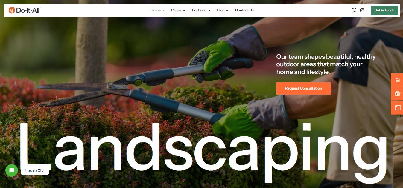 Landscaping Demo Designs