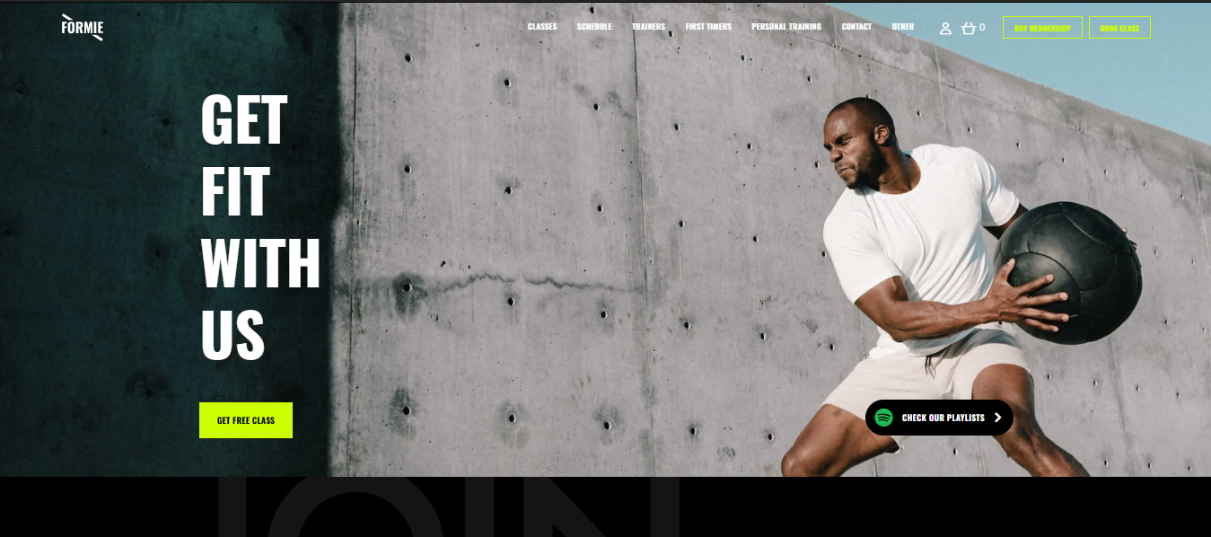 Personal Trainer Demo Designs